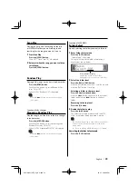 Preview for 23 page of Kenwood KDC-W6527 Instruction Manual