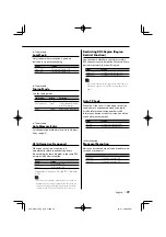 Preview for 29 page of Kenwood KDC-W6527 Instruction Manual