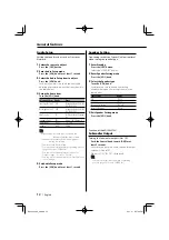 Предварительный просмотр 12 страницы Kenwood KDC-W6534U Instruction Manual