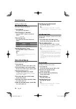 Preview for 16 page of Kenwood KDC-W7037 Instruction Manual