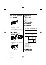 Предварительный просмотр 16 страницы Kenwood KDC-W7534U Instruction Manual