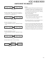 Предварительный просмотр 19 страницы Kenwood KDC-W808 Service Manual