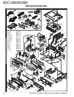 Предварительный просмотр 36 страницы Kenwood KDC-W808 Service Manual