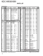 Предварительный просмотр 38 страницы Kenwood KDC-W808 Service Manual