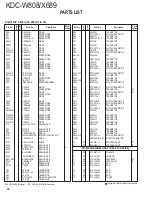 Предварительный просмотр 44 страницы Kenwood KDC-W808 Service Manual