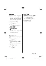 Preview for 17 page of Kenwood KDC-W8534 Instruction Manual