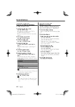 Preview for 20 page of Kenwood KDC-W8534 Instruction Manual