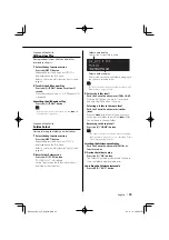 Preview for 33 page of Kenwood KDC-W8534 Instruction Manual