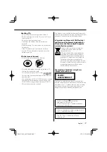 Предварительный просмотр 7 страницы Kenwood KDC-W9537U Instruction Manual