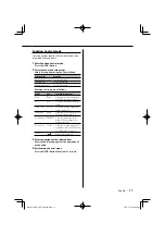 Предварительный просмотр 11 страницы Kenwood KDC-W9537U Instruction Manual