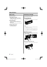 Предварительный просмотр 20 страницы Kenwood KDC-W9537U Instruction Manual