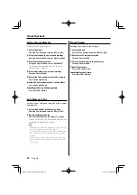 Предварительный просмотр 22 страницы Kenwood KDC-W9537U Instruction Manual