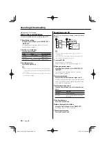 Предварительный просмотр 34 страницы Kenwood KDC-W9537U Instruction Manual