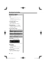 Предварительный просмотр 36 страницы Kenwood KDC-W9537U Instruction Manual