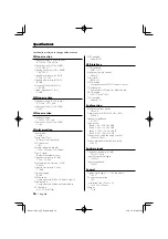 Предварительный просмотр 56 страницы Kenwood KDC-W9537U Instruction Manual