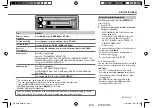 Предварительный просмотр 7 страницы Kenwood KDC-X400 Instruction Manual