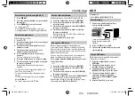 Предварительный просмотр 8 страницы Kenwood KDC-X400 Instruction Manual