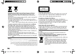 Preview for 2 page of Kenwood KDC-X5000BT Instruction Manual