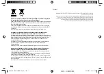 Preview for 2 page of Kenwood KDC-X5100BT Instruction Manual