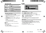 Preview for 9 page of Kenwood KDC-X5100BT Instruction Manual