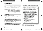 Preview for 12 page of Kenwood KDC-X5100BT Instruction Manual