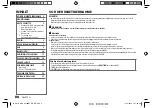 Preview for 34 page of Kenwood KDC-X5100BT Instruction Manual