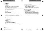 Preview for 84 page of Kenwood KDC-X5100BT Instruction Manual