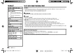 Preview for 36 page of Kenwood KDC-X5200BT Instruction Manual