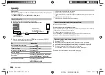 Preview for 74 page of Kenwood KDC-X5200BT Instruction Manual