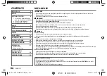 Preview for 2 page of Kenwood KDC-X5200BTM Instruction Manual