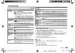 Preview for 5 page of Kenwood KDC-X5200BTM Instruction Manual