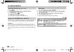 Preview for 10 page of Kenwood KDC-X5200BTM Instruction Manual