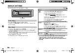 Preview for 24 page of Kenwood KDC-X5200BTM Instruction Manual