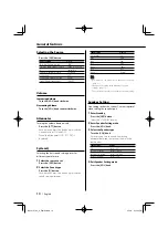 Preview for 10 page of Kenwood KDC-X689 Instruction Manual