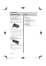 Preview for 20 page of Kenwood KDC-X689 Instruction Manual