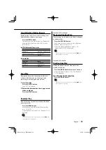 Preview for 25 page of Kenwood KDC-X689 Instruction Manual