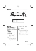 Preview for 29 page of Kenwood KDC-X689 Instruction Manual