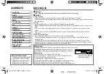 Preview for 2 page of Kenwood KDC-X700BT Instrucion Manual