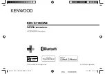 Preview for 1 page of Kenwood KDC-X700DAB Instruction Manual