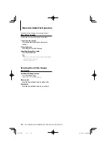 Preview for 14 page of Kenwood KDC-X7013U Instruction Manual