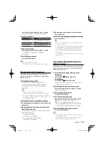 Preview for 33 page of Kenwood KDC-X7013U Instruction Manual