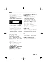 Preview for 5 page of Kenwood KDC-X7529 Instruction Manual