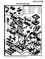 Предварительный просмотр 27 страницы Kenwood KDC-X769 Service Manual