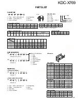 Предварительный просмотр 35 страницы Kenwood KDC-X769 Service Manual