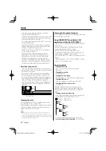 Предварительный просмотр 4 страницы Kenwood KDC-X8006U Instruction Manual