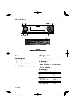 Предварительный просмотр 6 страницы Kenwood KDC-X8006U Instruction Manual