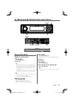 Предварительный просмотр 19 страницы Kenwood KDC-X8006U Instruction Manual