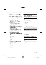 Предварительный просмотр 29 страницы Kenwood KDC-X8006U Instruction Manual