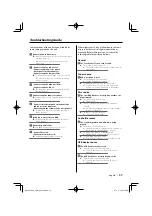 Предварительный просмотр 37 страницы Kenwood KDC-X8006U Instruction Manual