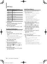 Preview for 42 page of Kenwood KDC-X8019BT Instruction Manual